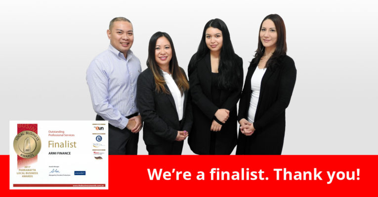 Finalist in Local Business Awards