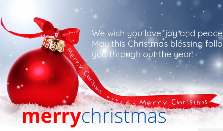 We wish you and your family a Merry Christmas!