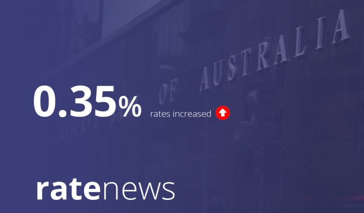 RBA increased interest rates for May, 2022 at 0.35 per cent